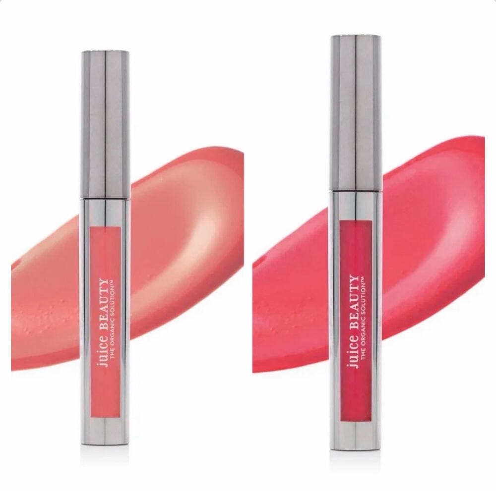 Juice Beauty Phyto-Pigments Liquid Lip Apple 09 Drew 06 2 Pack NIB